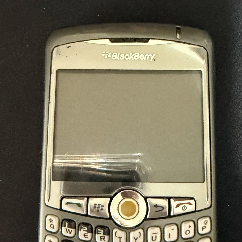 L43 Blackberry Curve 8310 AT&T GSM EDGE 2G Basic Call and Text Qwerty - Picture 7 of 8
